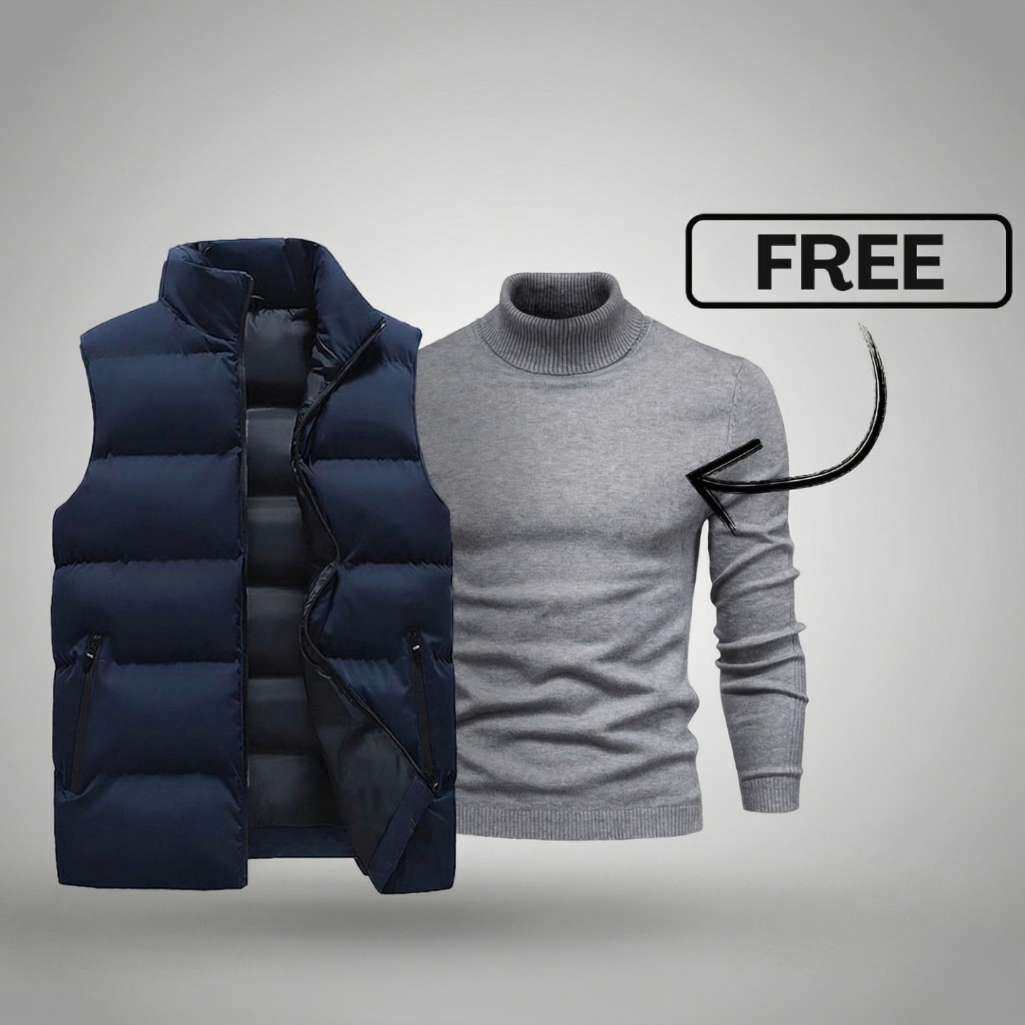 Premium Weste + Pullover