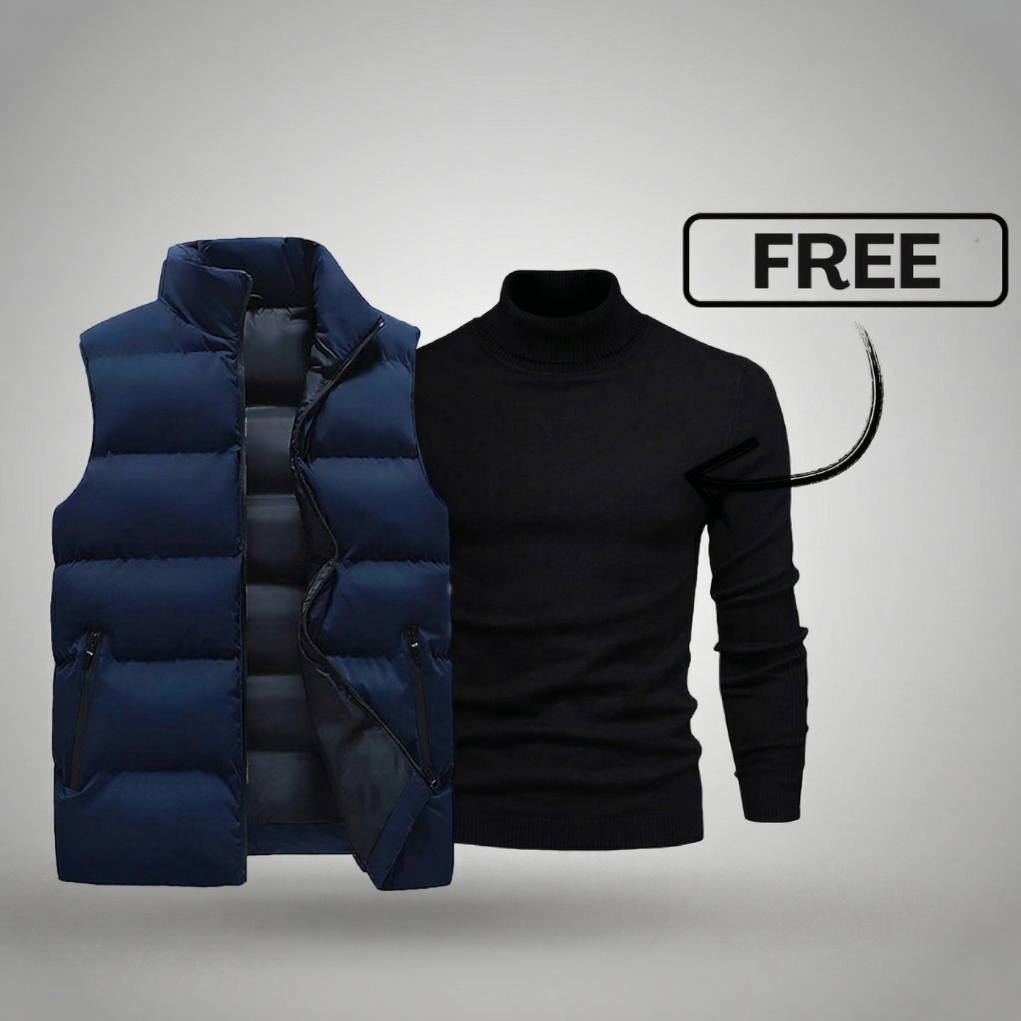 Premium Weste + Pullover