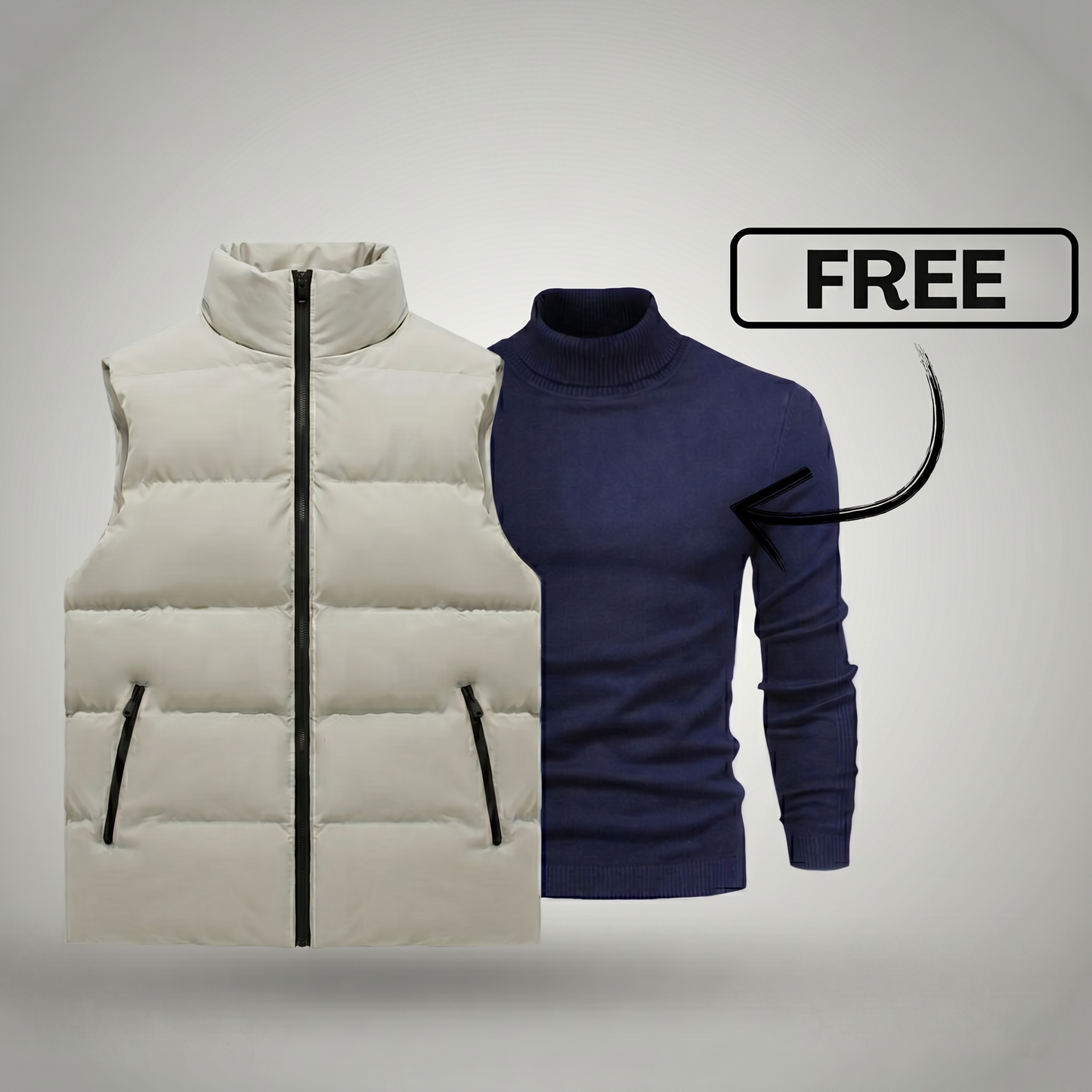 Premium Weste + Pullover