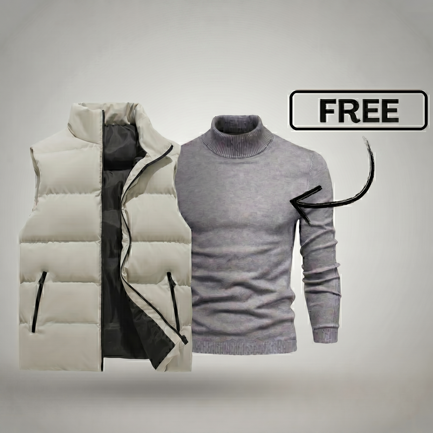 Premium Weste + Pullover
