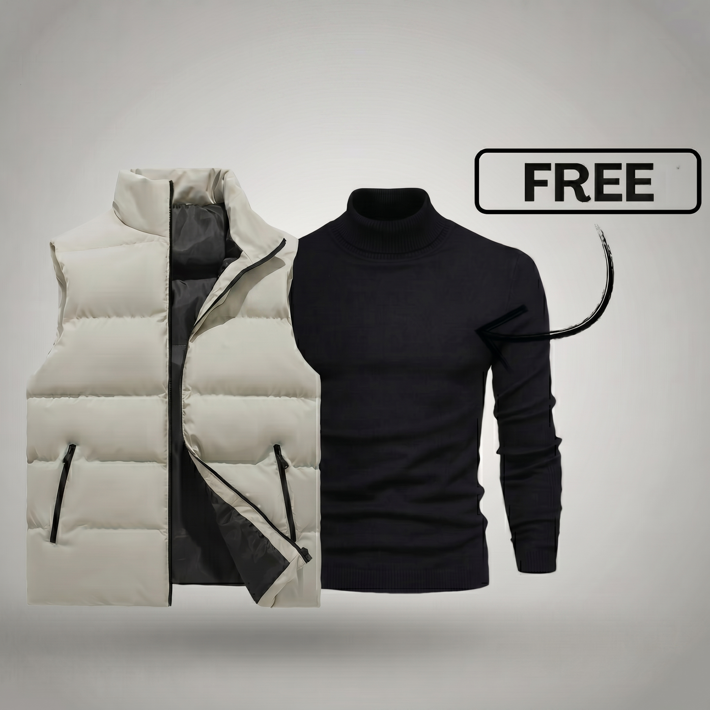 Premium Weste + Pullover