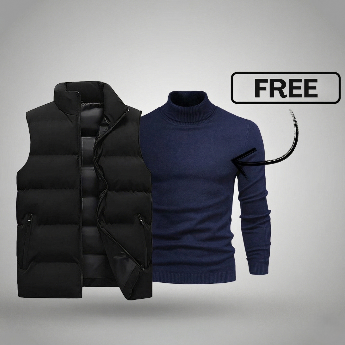 Premium Weste + Pullover
