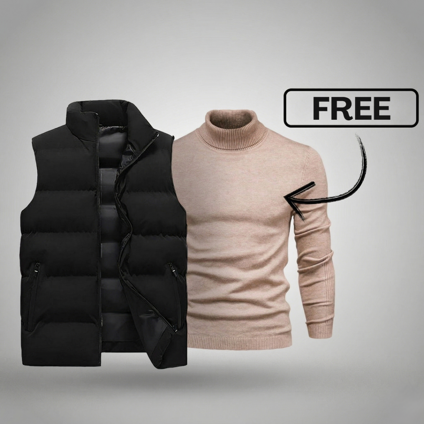 Premium Weste + Pullover