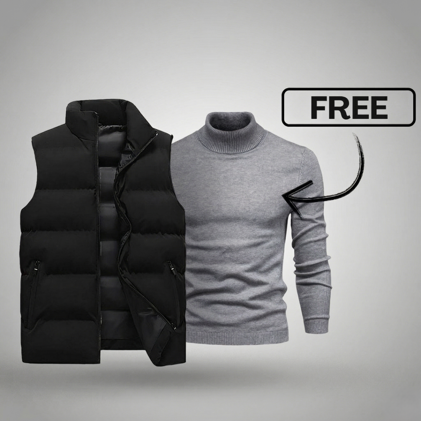Premium Weste + Pullover