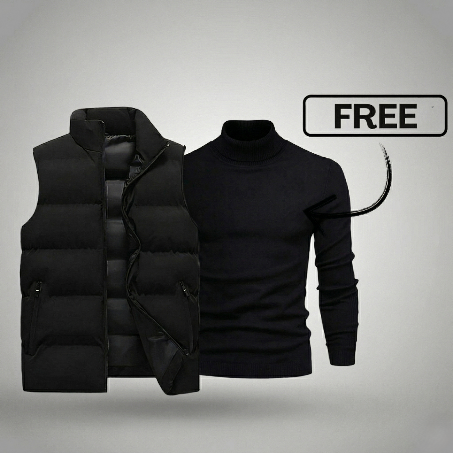Premium Weste + Pullover